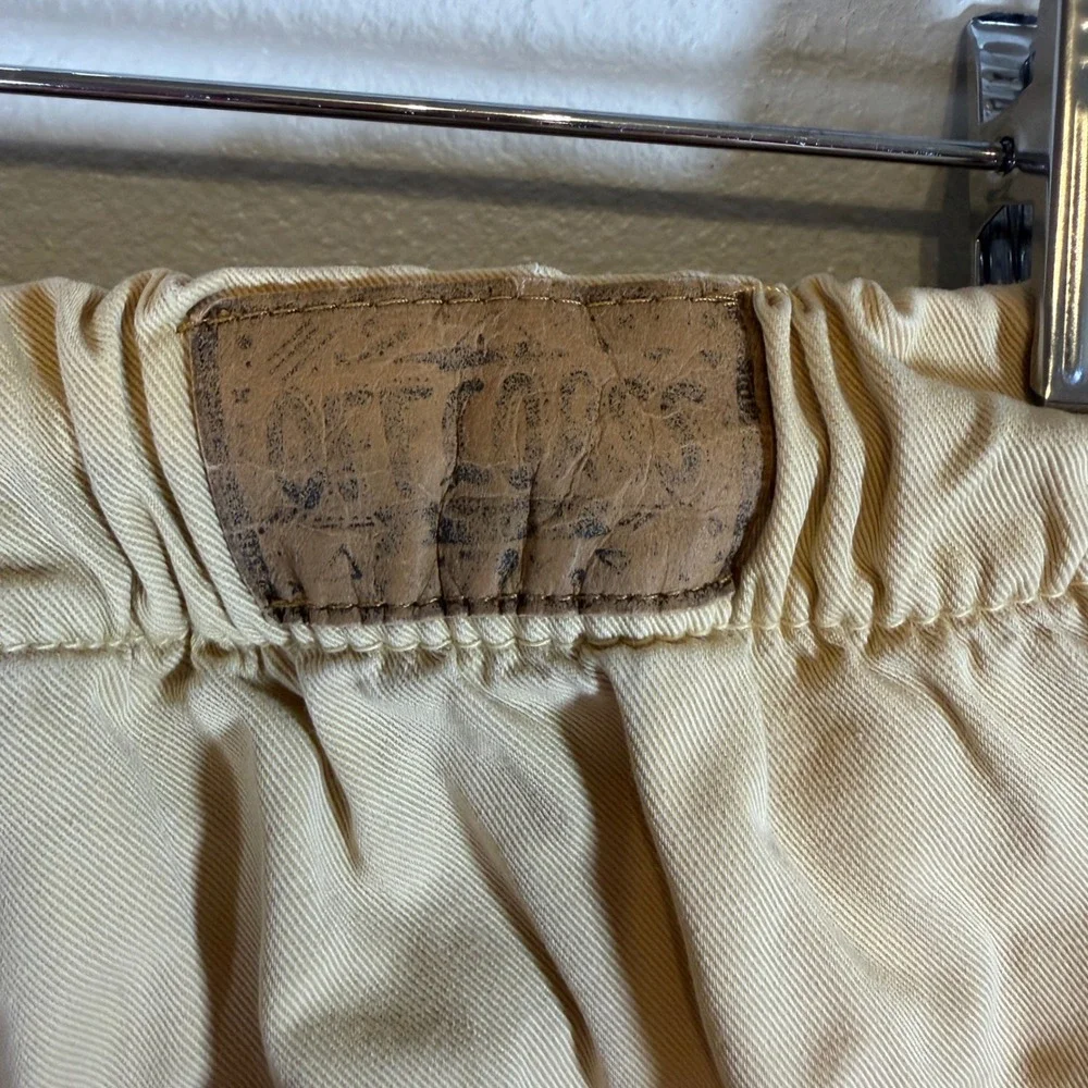 Offcorss Boys‎ Tan Khaki Jogger Pants Lined Cotton Elastic Waist Size 16 5126585